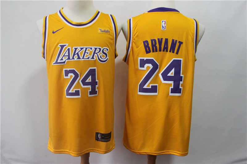Lakers 24 Kobe Bryant Gold 2018 19 Nike Swingman Jersey,We sell and wholesale Lakers 24 Kobe Bryant Gold 2018 19 Nike Swingman Jersey on line form chian!